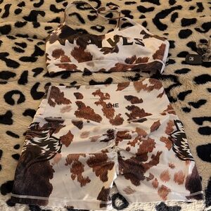 Darc Sport Brown and White Women's Set